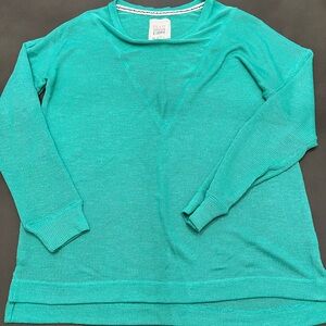PINK Victoria’s Secret Women’s Kelly Green Sweater, size M